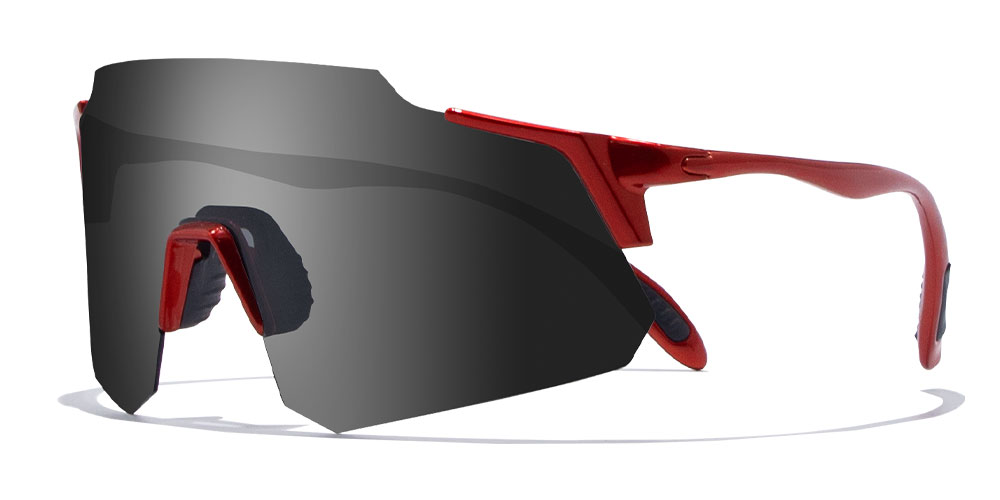 Innfatningsløse Revo Polarized Professional MTB-sportsolbriller