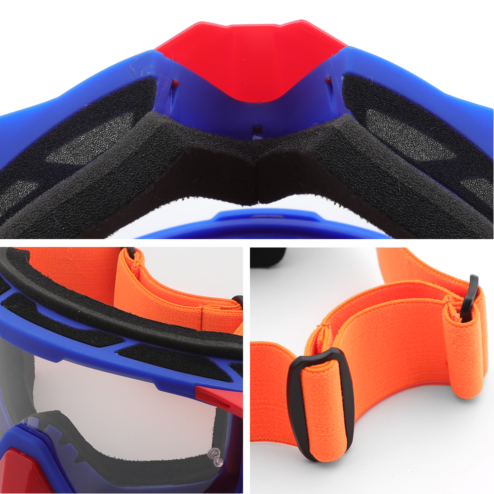 Tear Off Anti Fog UV400 Motocross Goggles - Bang Long