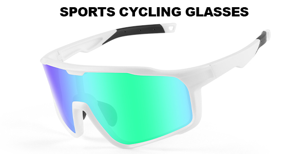 Full Frame MTB Speil Polarized Custom Sports Solbriller - Bang Long